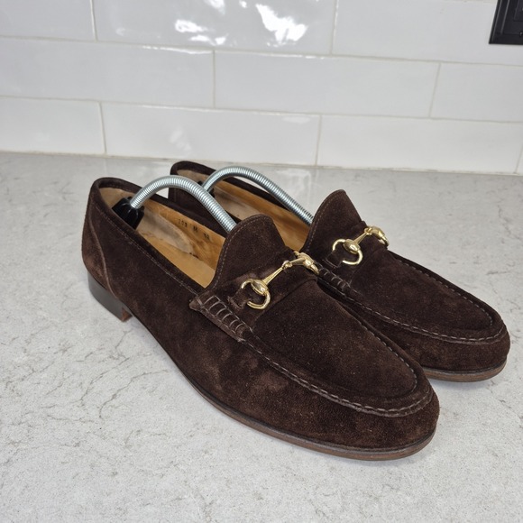 Church's Other - Church's Brown Suede Horsebit Loafers Men's UK 12 / US 13 England Gucci Style